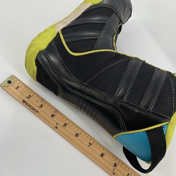 K2 Vandal Snowboard BOA System Boots 4 Mens 5 Womens 35.5 EUR Black Yellow Blue - Picture 9 of 9